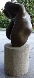 Hirshhorn, Jean Arp, Evocation of a Form: Human, Lunar, Spectral, cast 1957  c